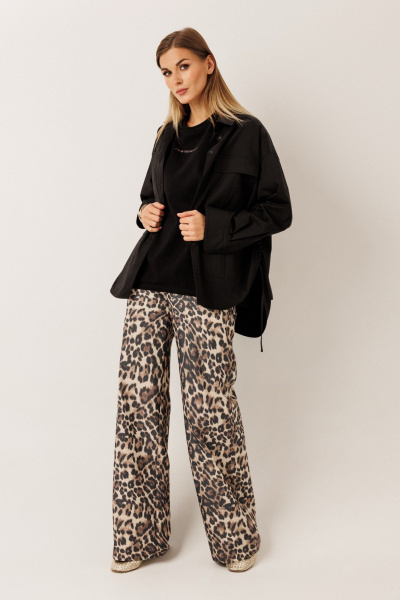 Блуза KOKOdea 20003.1 чёрный - фото 1