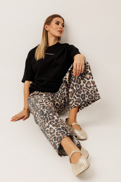 Футболка KOKOdea 21001 чёрный - фото 2