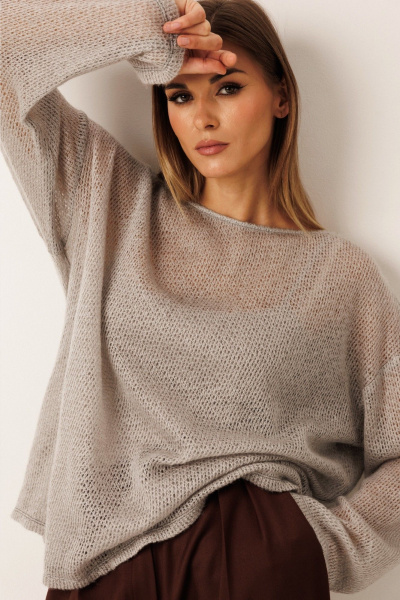 Джемпер KOKOdea 23001 серый - фото 1