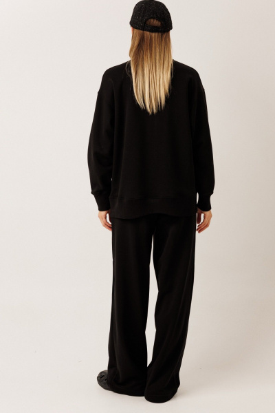 Свитшот KOKOdea 23004 чёрный - фото 6