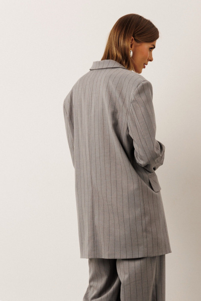 Брюки, жакет KOKOdea 30005 серый - фото 7