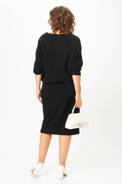 Платье Karina deLux M-1413 черный - фото 4