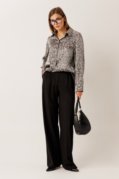 Брюки KOKOdea 50001.1 чёрный - фото 11