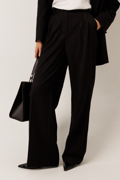 Брюки KOKOdea 50001.1 чёрный - фото 8
