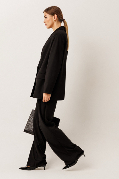 Брюки KOKOdea 50001.1 чёрный - фото 6