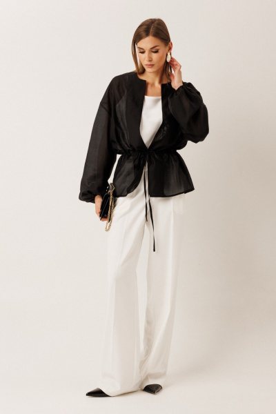 Брюки KOKOdea 50001.2 молочный - фото 4