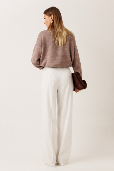 Брюки KOKOdea 50001.2 молочный - фото 2