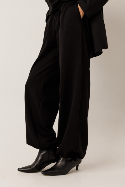 Брюки KOKOdea 50011 чёрный - фото 3