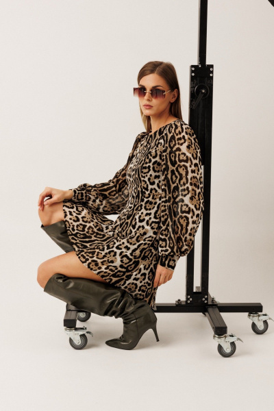 Платье KOKOdea 70002 мультиколор - фото 6