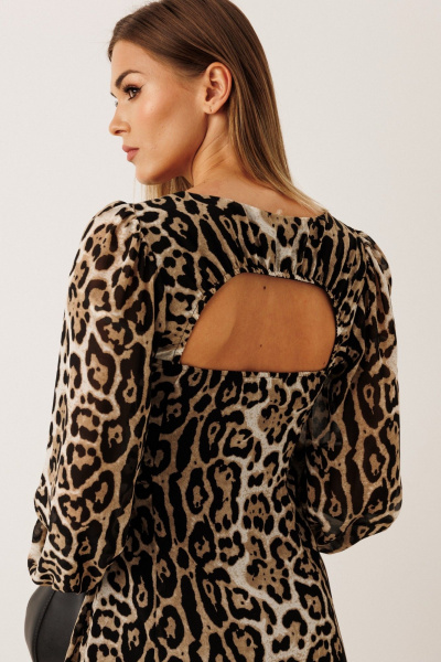 Платье KOKOdea 70002 мультиколор - фото 3