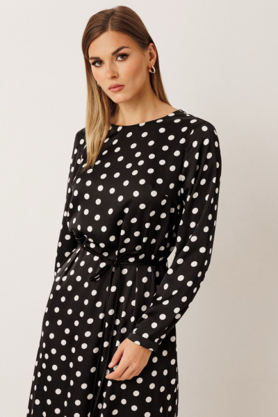 Платье KOKOdea 70004 чёрный - фото 4