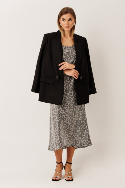 Платье KOKOdea 70005 мультиколор - фото 4