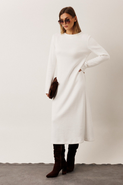 Платье KOKOdea 70011 молочный - фото 1