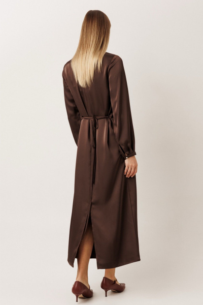 Платье KOKOdea 70012 шоколад - фото 5