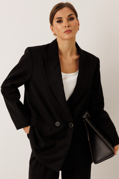 Жакет KOKOdea 80001 чёрный - фото 1