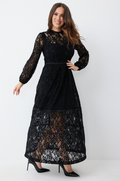 Платье Магия моды 2662 черный - фото 5