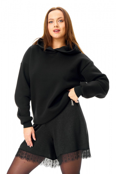 Худи T&N 7719 черный - фото 5