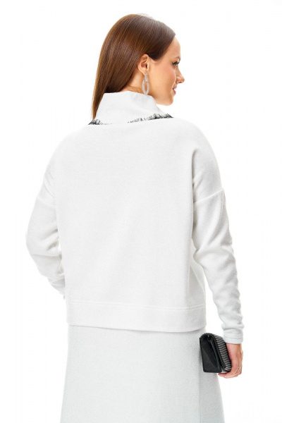 Джемпер T&N 7723 белый - фото 5