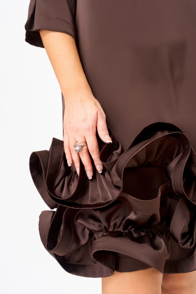 Платье Mubliz 291 шоколад - фото 9