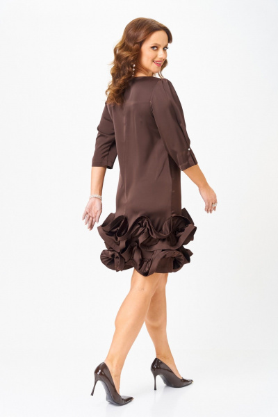 Платье Mubliz 291 шоколад - фото 6