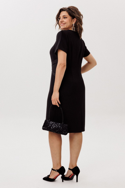 Платье Anelli 1761 черный_лебедь - фото 7