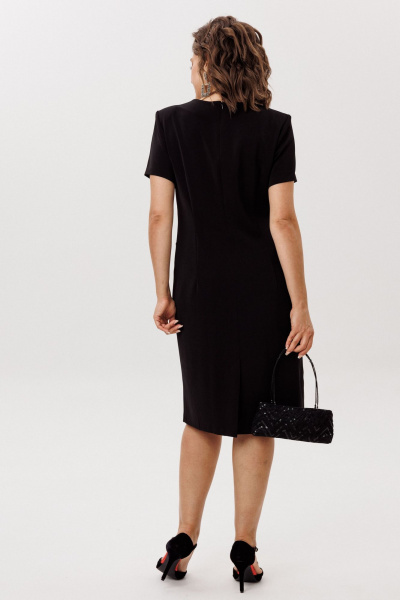 Платье Anelli 1761 черный_лебедь - фото 5