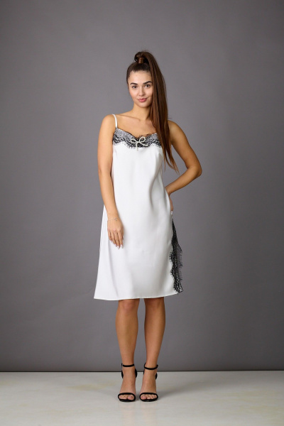 Платье Rosheli 834/3 молочный - фото 6