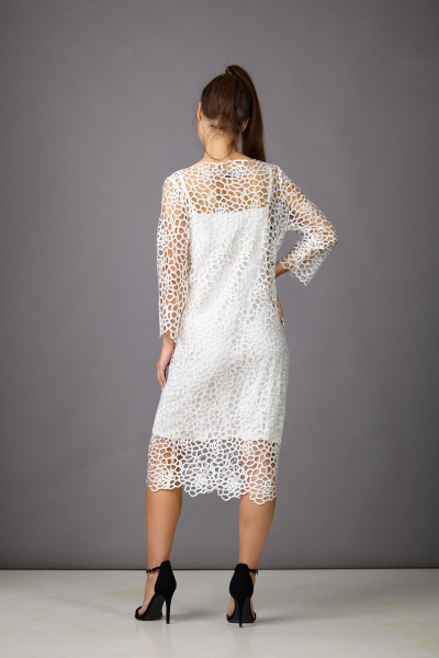 Жакет, платье Rosheli 842/3 молочный - фото 4