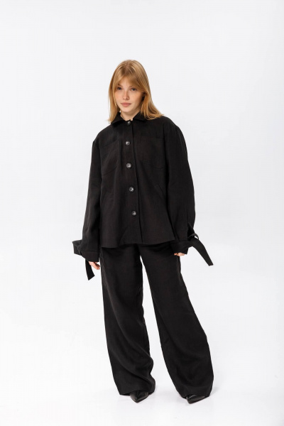 Куртка SHLOMO 9-2 черный - фото 1