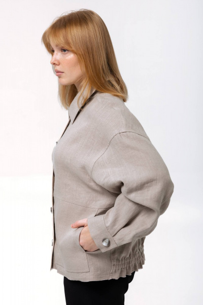 Куртка SHLOMO 9-6 серый - фото 3