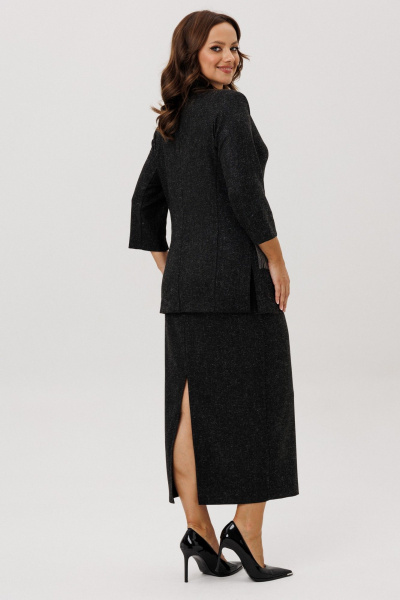 Жакет, юбка TVIN 7993 графит - фото 7