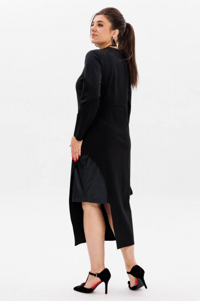 Платье Anelli 60 черное_искушение - фото 5