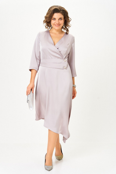 Платье VIPPRIMO 126 серый - фото 5