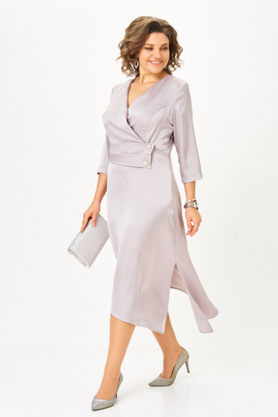 Платье VIPPRIMO 126 серый - фото 4