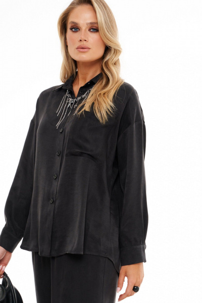 Блуза, брюки Prestige 5537 черный - фото 2