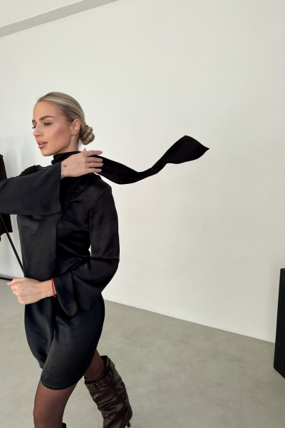 Платье THE.WOMAN 0389 черный - фото 3