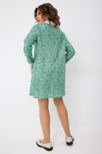 Платье BegiModa 1061 малахит - фото 7