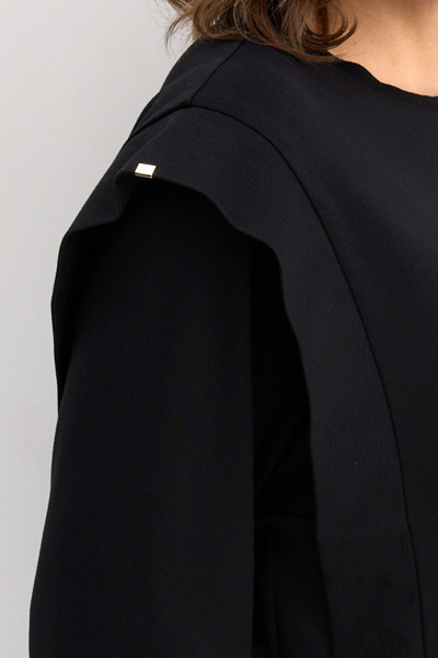 Джемпер, юбка BegiModa 3101 черный - фото 5