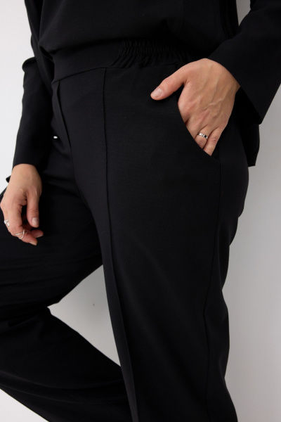 Брюки, лонгслив BegiModa 3104 черный - фото 9