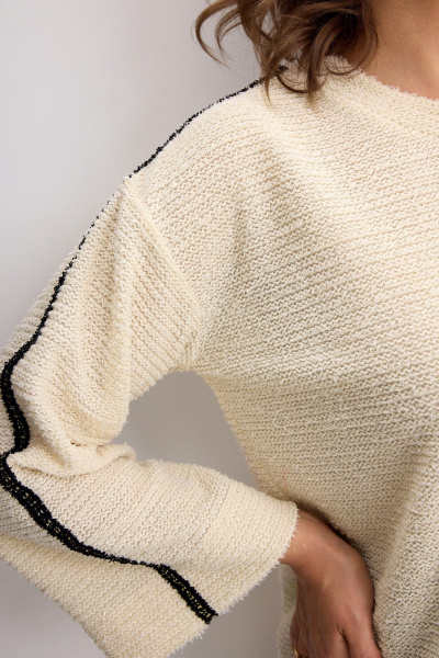 Свитшот BegiModa 4149 топленое_молоко - фото 5