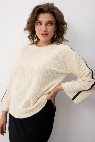 Свитшот BegiModa 4149 топленое_молоко - фото 4