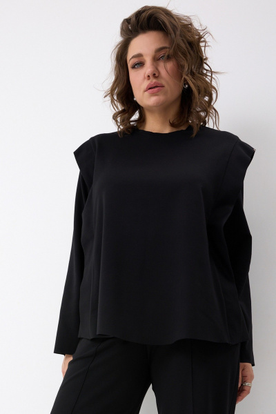 Лонгслив BegiModa 4150 черный - фото 1
