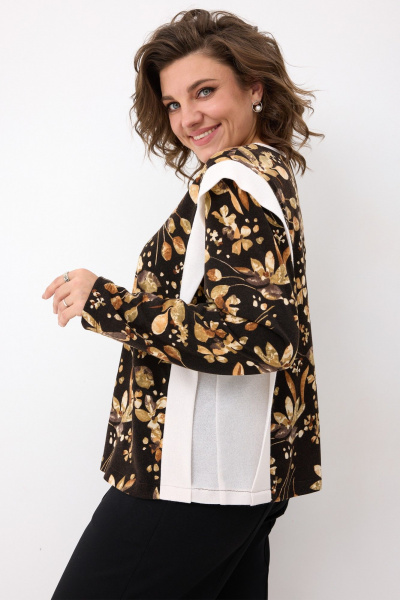 Лонгслив BegiModa 4152 листопад - фото 5