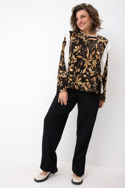 Лонгслив BegiModa 4152 листопад - фото 3