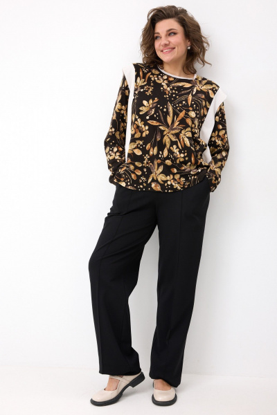 Лонгслив BegiModa 4152 листопад - фото 2