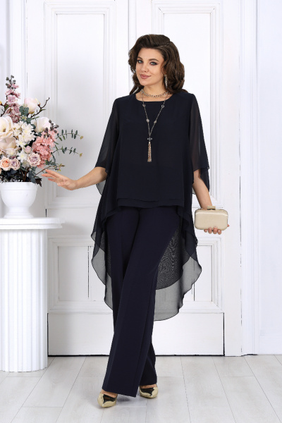 Брюки, туника Ninele 6063 темно-синий - фото 6