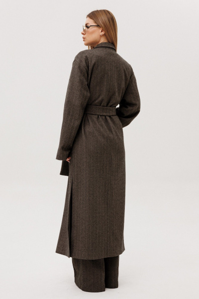 Брюки, джемпер, кардиган Amberа Style 3014 коричневый - фото 3