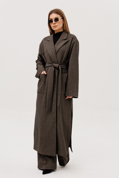 Кардиган Amberа Style 1105-3 коричневый - фото 1