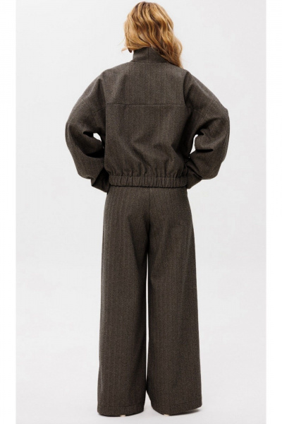 Брюки, жакет Amberа Style 2101 коричневый - фото 2