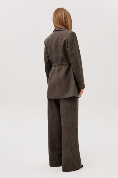 Жакет Amberа Style 1134 коричневый - фото 3